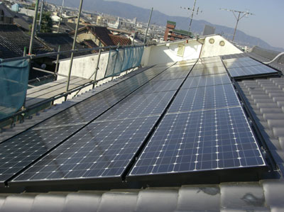 太陽光発電施工例１